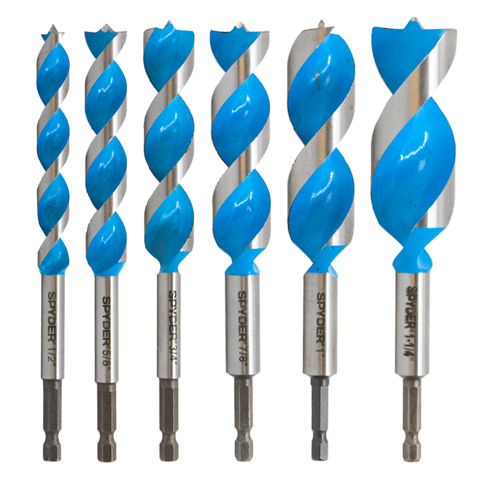SPYDER Stinger™, 6Pc Assored Stinger Woodboring Power Bit Set, Included (qty.) 6 Model# 15003